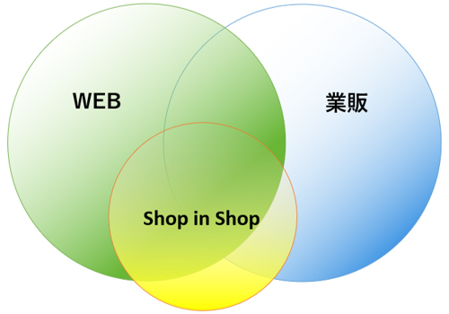 日本展開3つの柱のイメージ